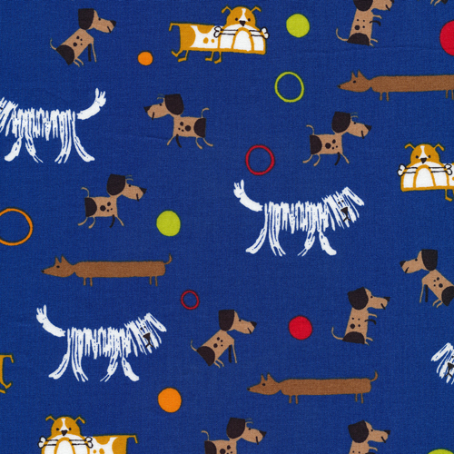 Dogs :: Ed Emberley's Happy Drawing, Too from Cloud9 Fabrics