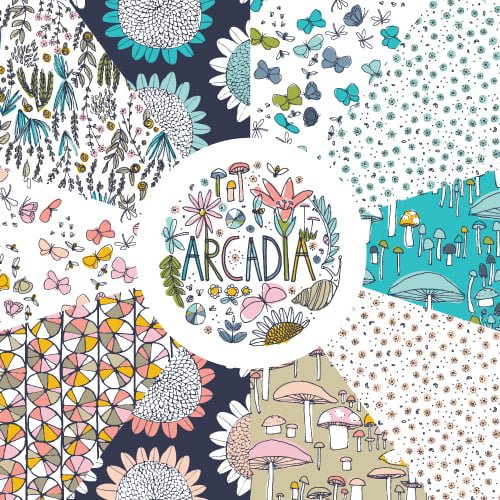 Arcadia by Sarah Watson for Cloud9 Fabrics