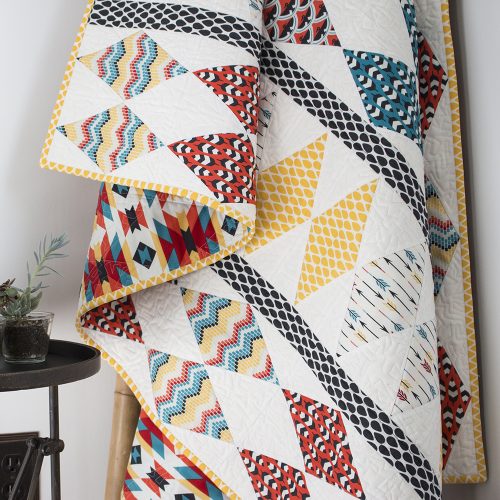 Make It Sew! Totem Quilt by Michelle Engel Bencsko for Cloud9 Fabrics featuring Enchanted.