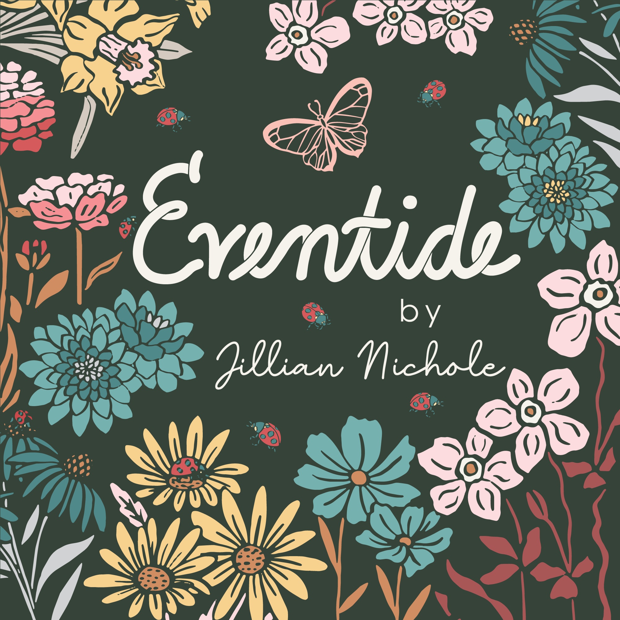 Eventide 100% organic cotton quilter's weight fabric by Jillian Anderson for Cloud9 Fabrics shipping in March 2025